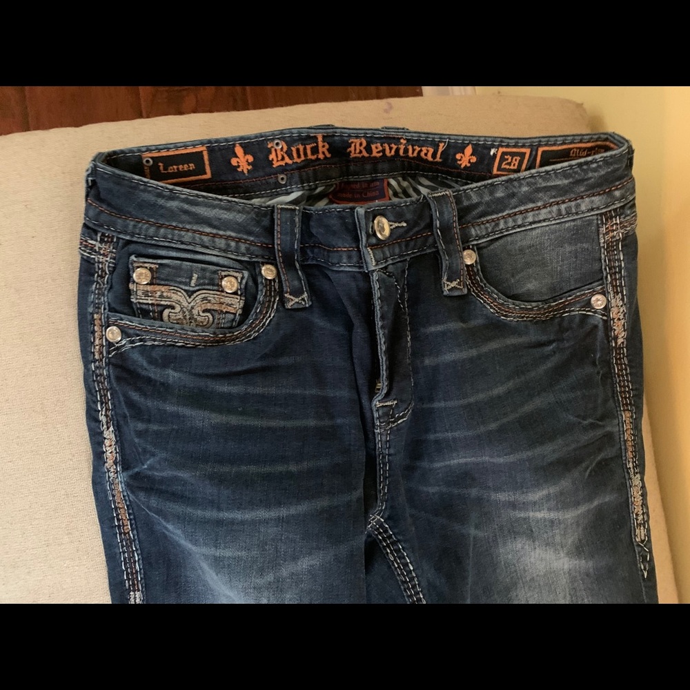 Rock Revival women’s jean sz 28.Almost brand new